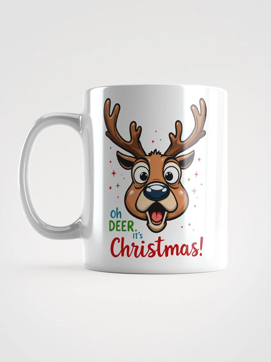 "Oh Deer, It's Christmas" Mug - Spread Holiday Cheer! product image (17)