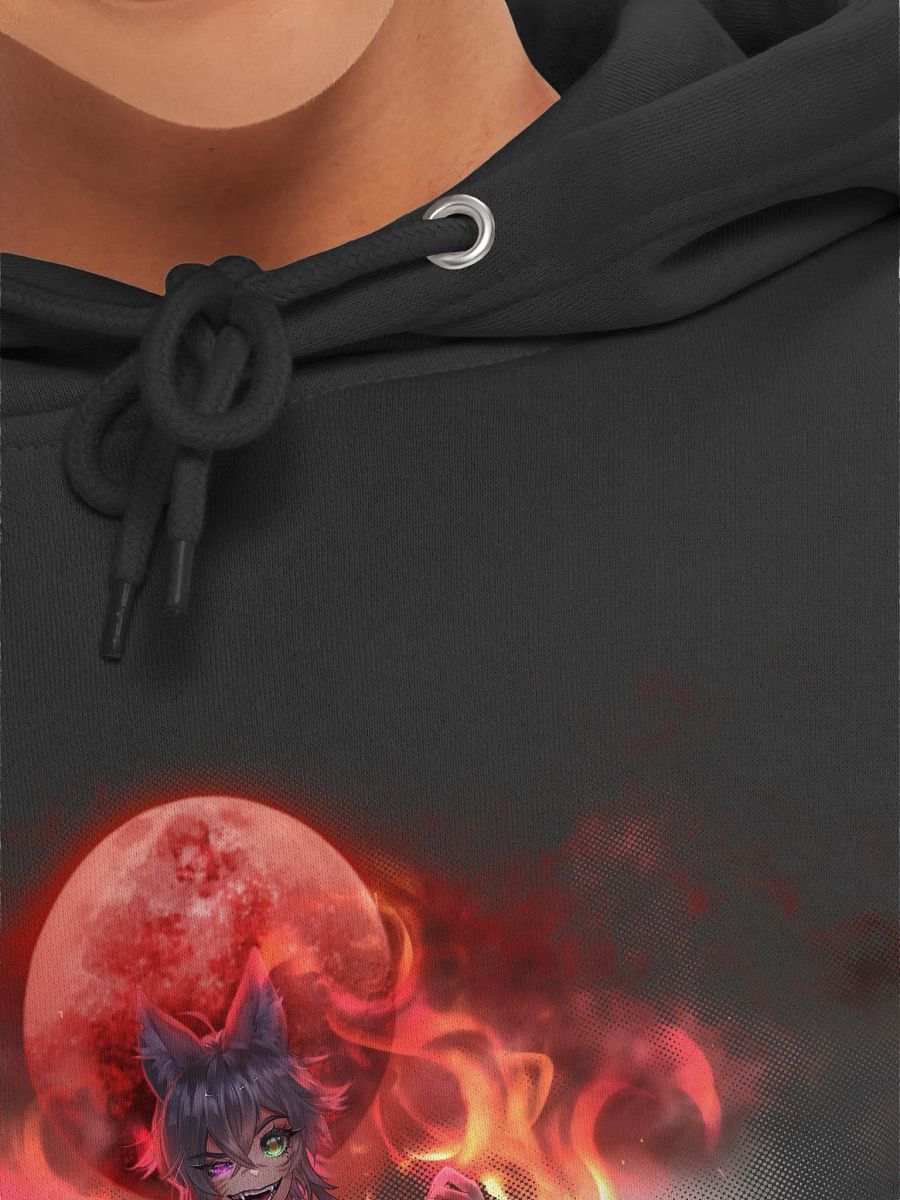 WolfcatRisi Big Bad Wolfcat Pullover Hoodie product image (51)