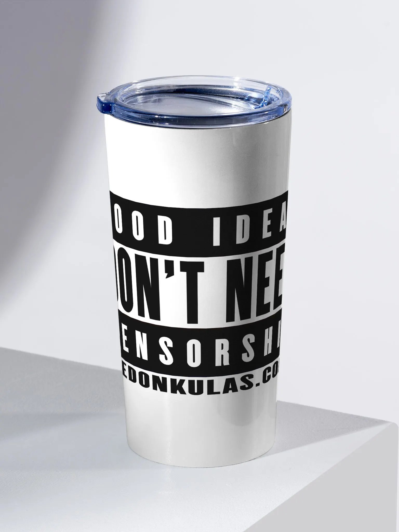 Good Ideas Don't Need Censorship - Tumbler product image (2)