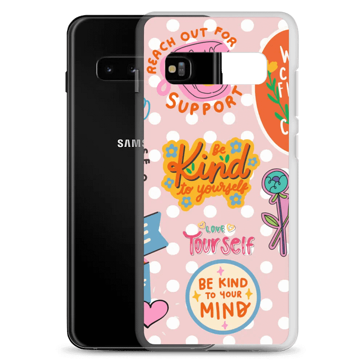 Positive Vibes Clear Samsung® Case product image (20)