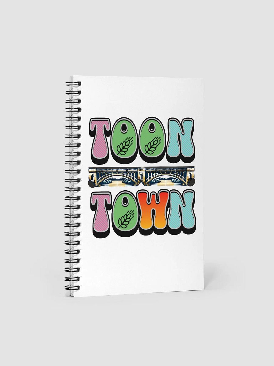 Toon Town Saskatoon Dreams Spiral Notebook product image (1)