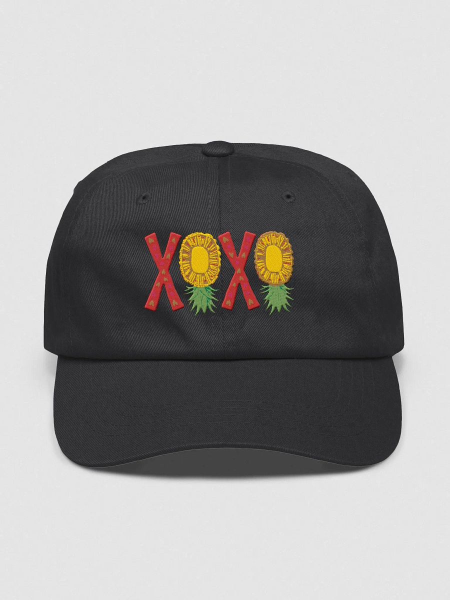 XOXO Embroidered Upside-Down Pineapple low profile cap product image (6)