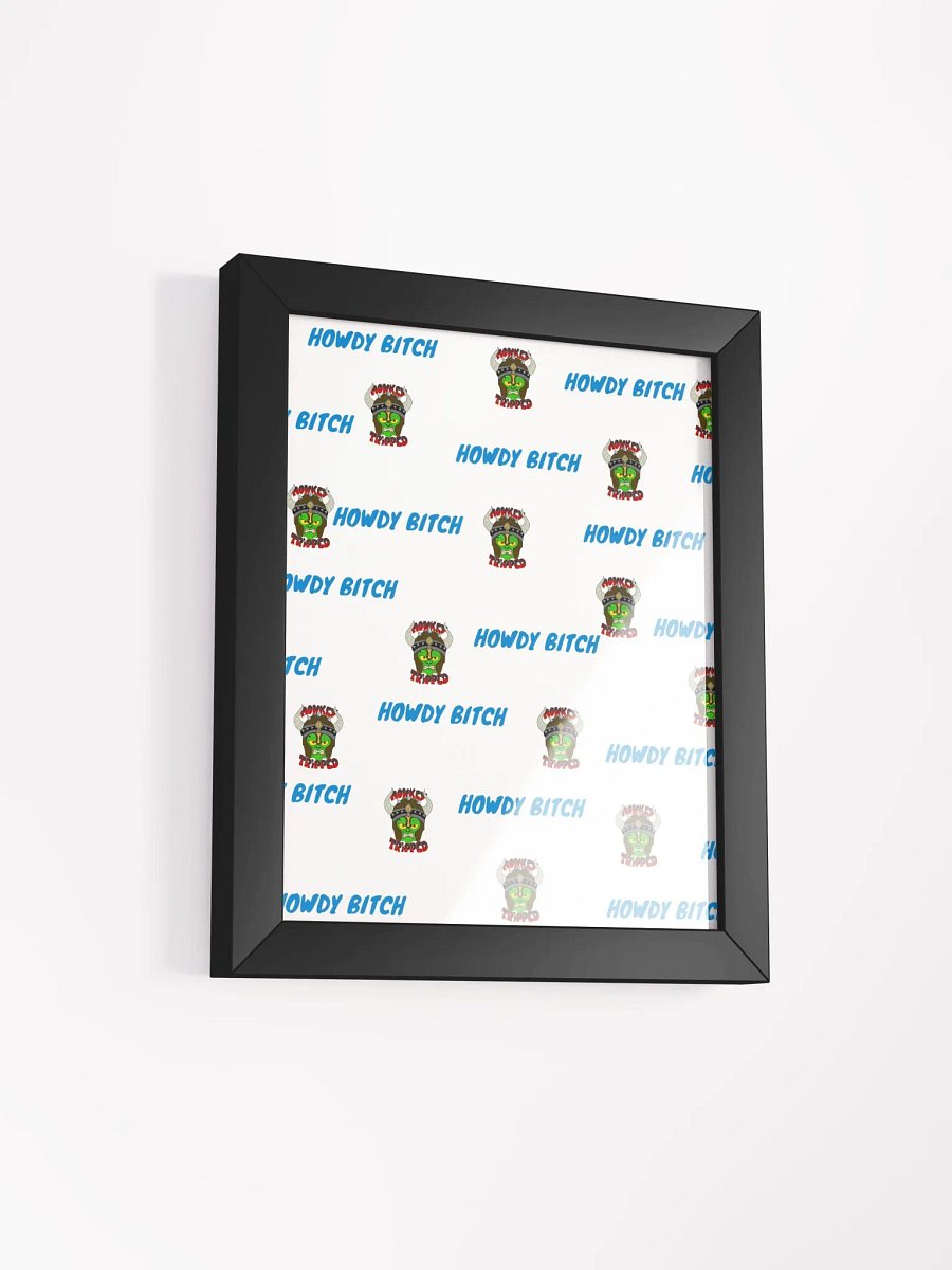 howdy bitch frame art product image (11)