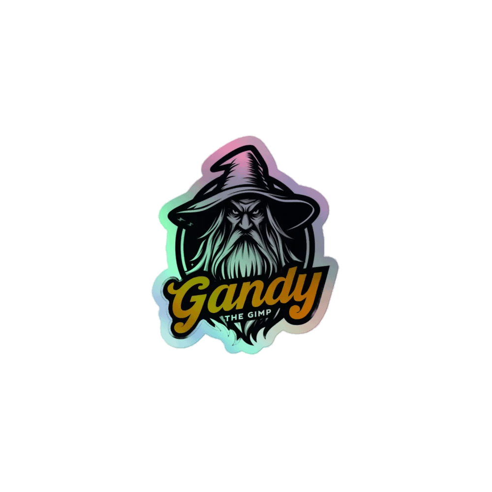 Gandy Holo Sticker product image (1)