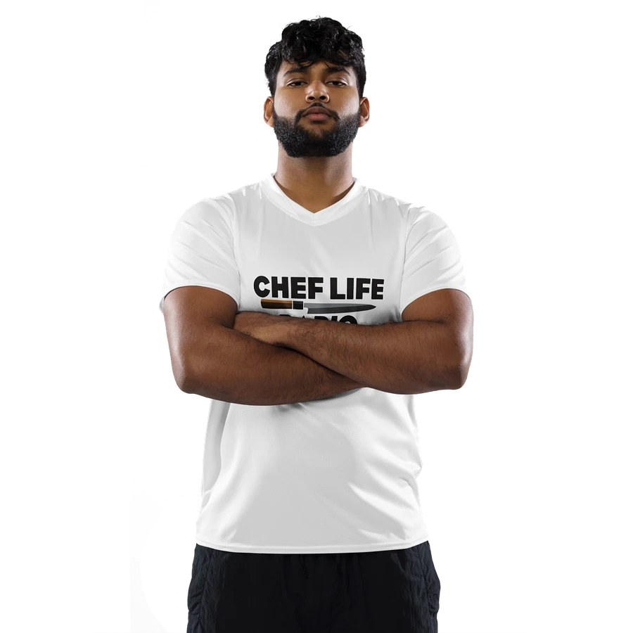 Chef Life Radio All-Over Print Sports Jersey product image (3)