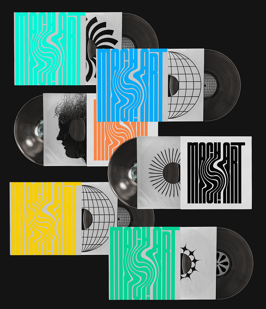 Vinyl Records Mockup Vol.1 (PSD) product image (4)
