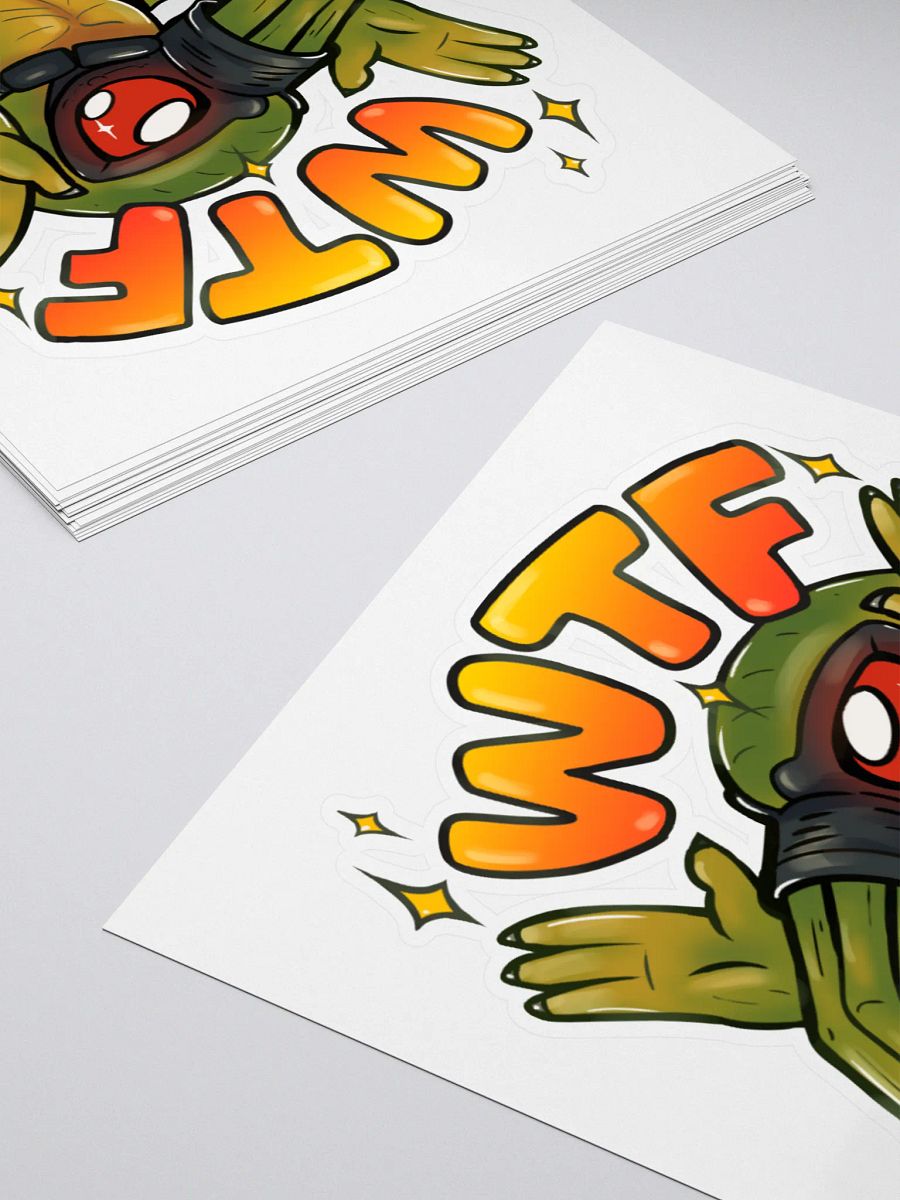 WTF - Sticker product image (4)
