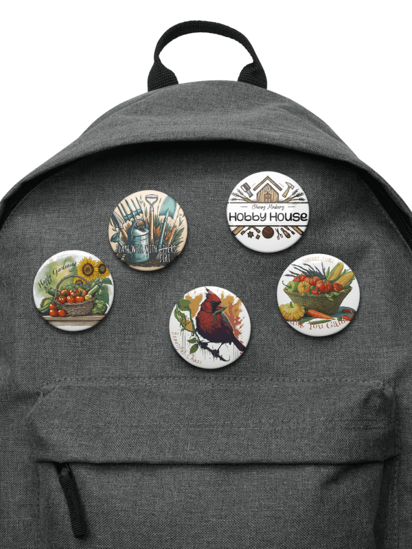 Garden Collection - Button Pins product image (3)