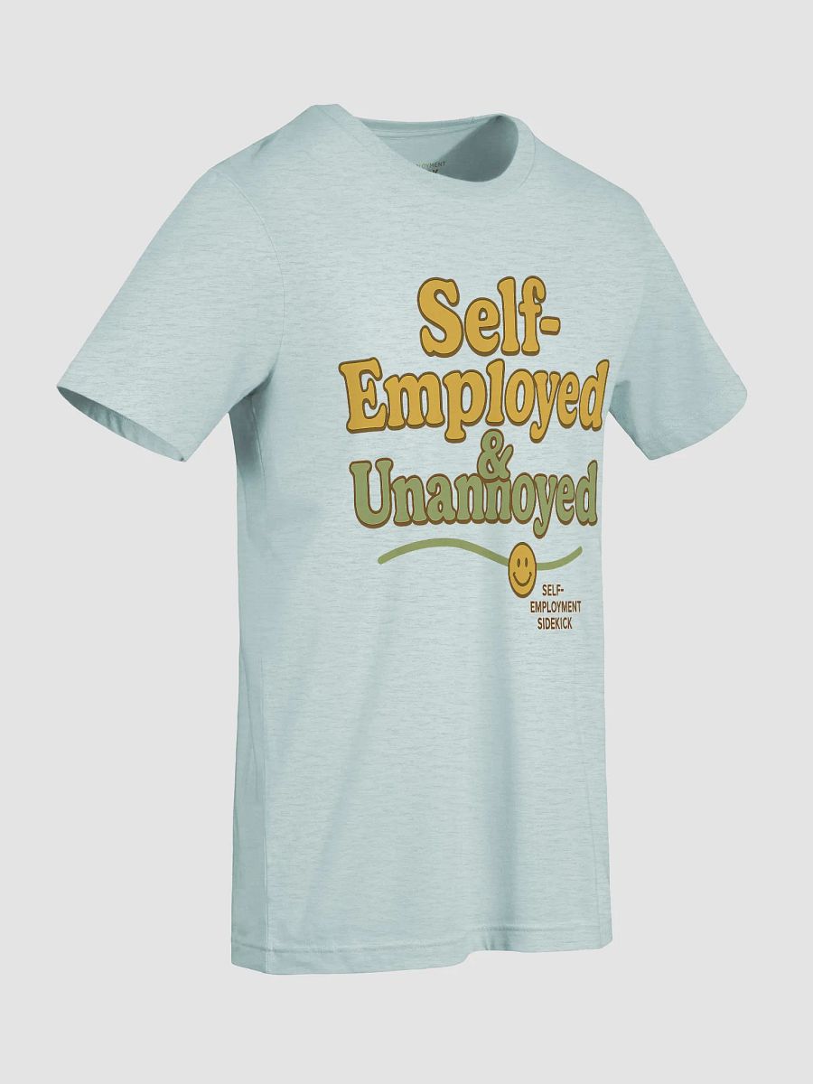 Self-Employed & Unannoyed T-shirt (Cheddar and Broccoli) product image (9)