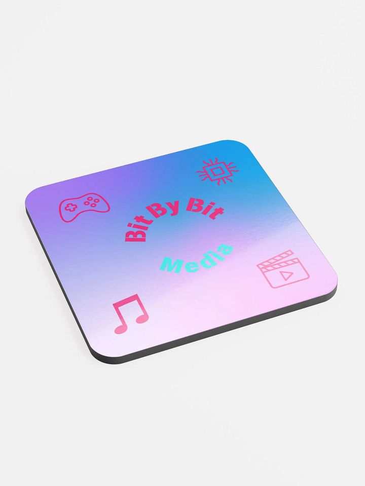 Bit By Bit Media Retro Color Scheme coaster product image (2)