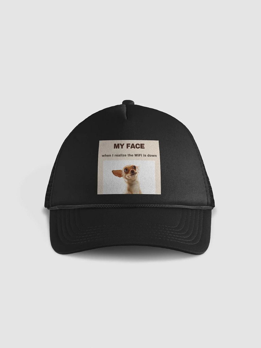 WiFi Down Chihuahua Meme Trucker Hat product image (1)
