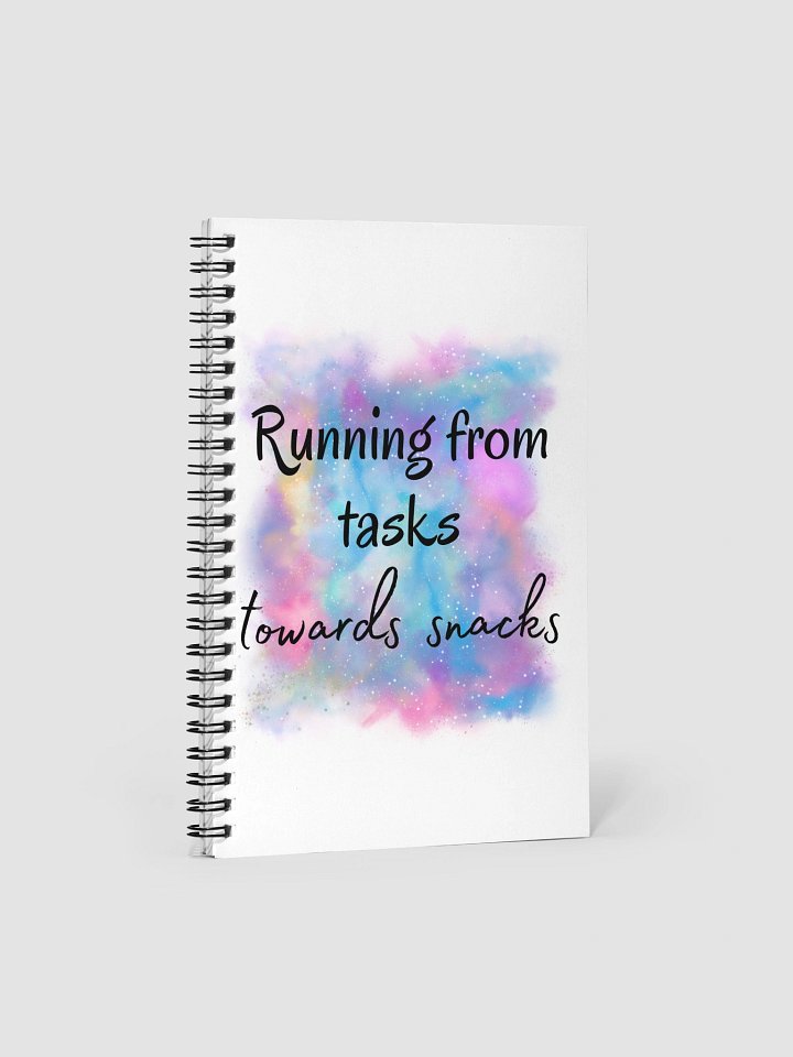 Snack Runner Spiral Notebook product image (1)