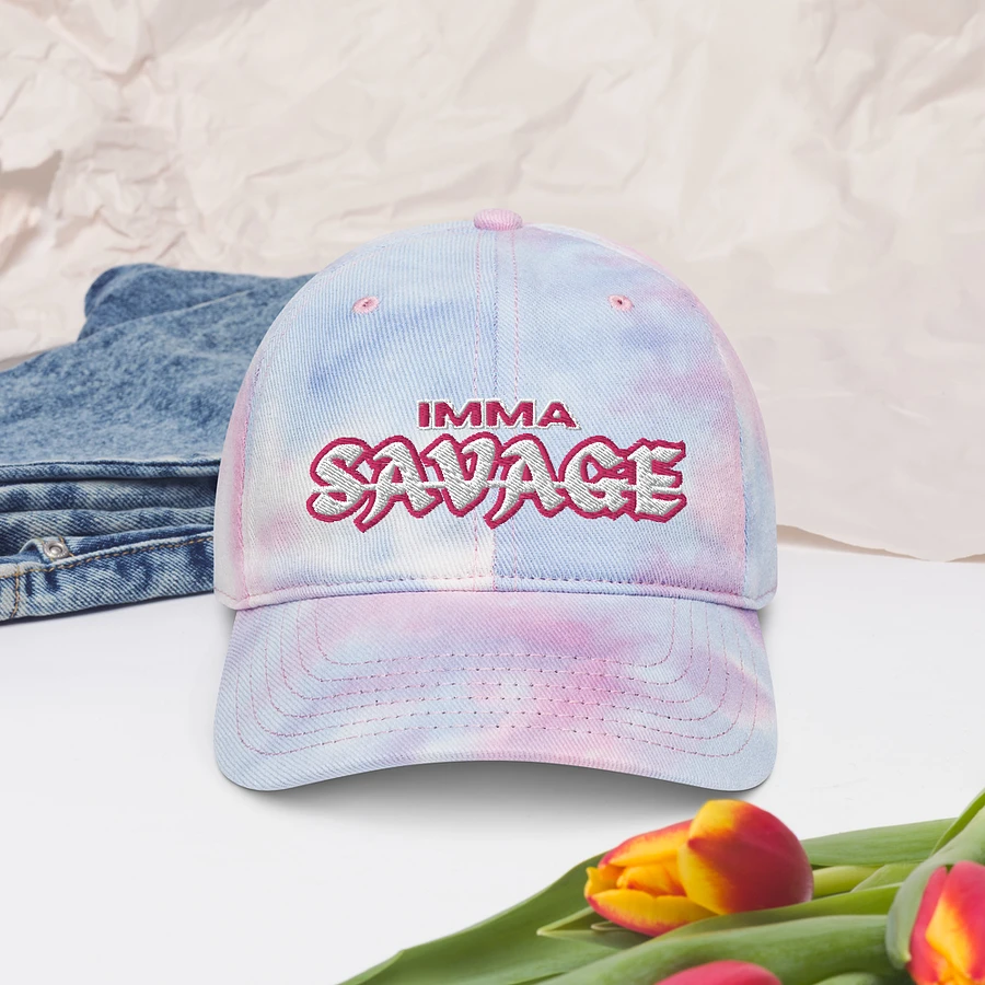 Imma Savage Demin Hat - PINK product image (10)