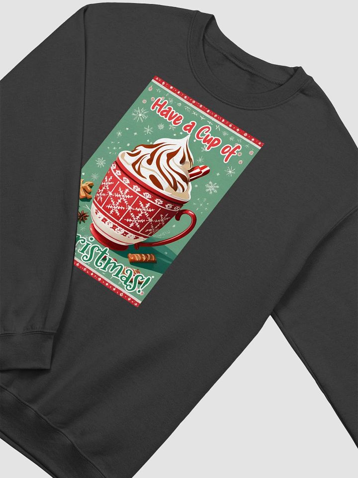 Christmas hot chocolate, hot cocoa sweatshirt, winter sweatshirt product image (17)