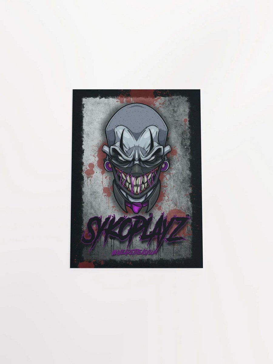 SykoPlayz Purple Bloody Poster product image (21)