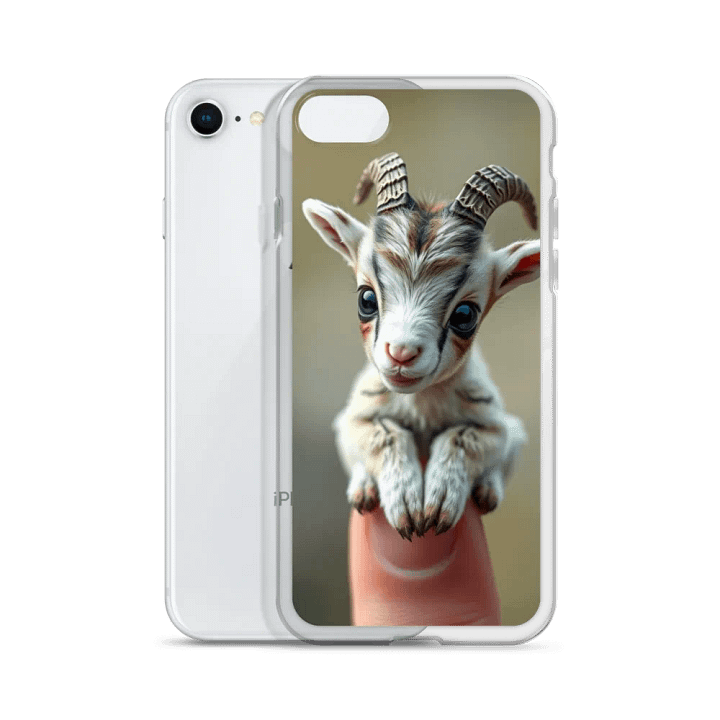 Tiny Mountain Goat On a Fingertip iPhone® Case product image (51)