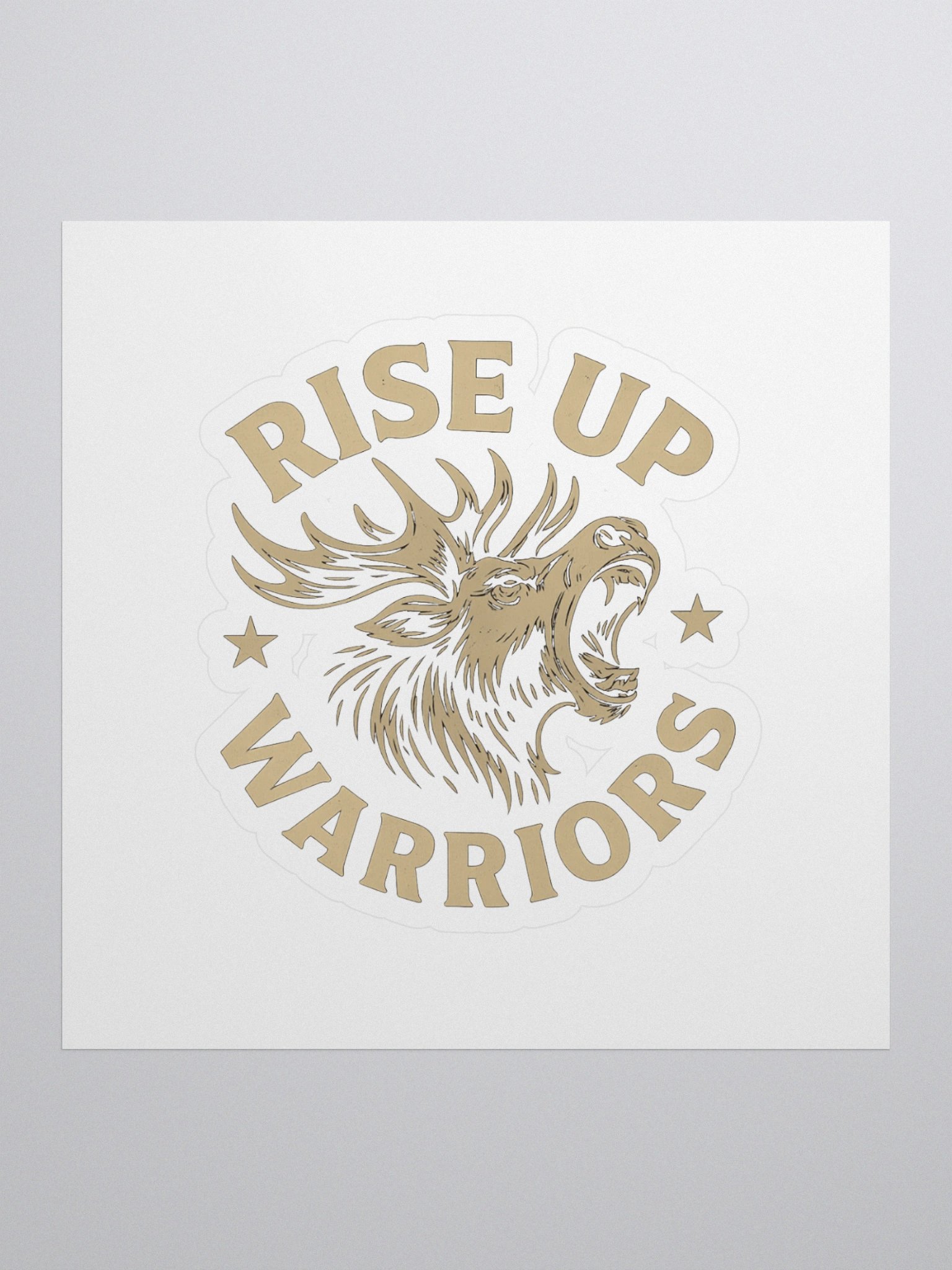Rise Up Warriors - Sticker product image (1)