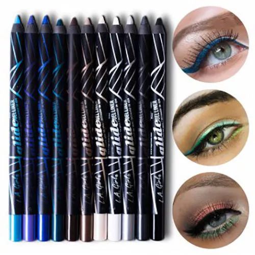 (2-Pack) LA GIRL USA GEL GLIDE EYELINER PENCIL MADE IN GERMANY product image (1)