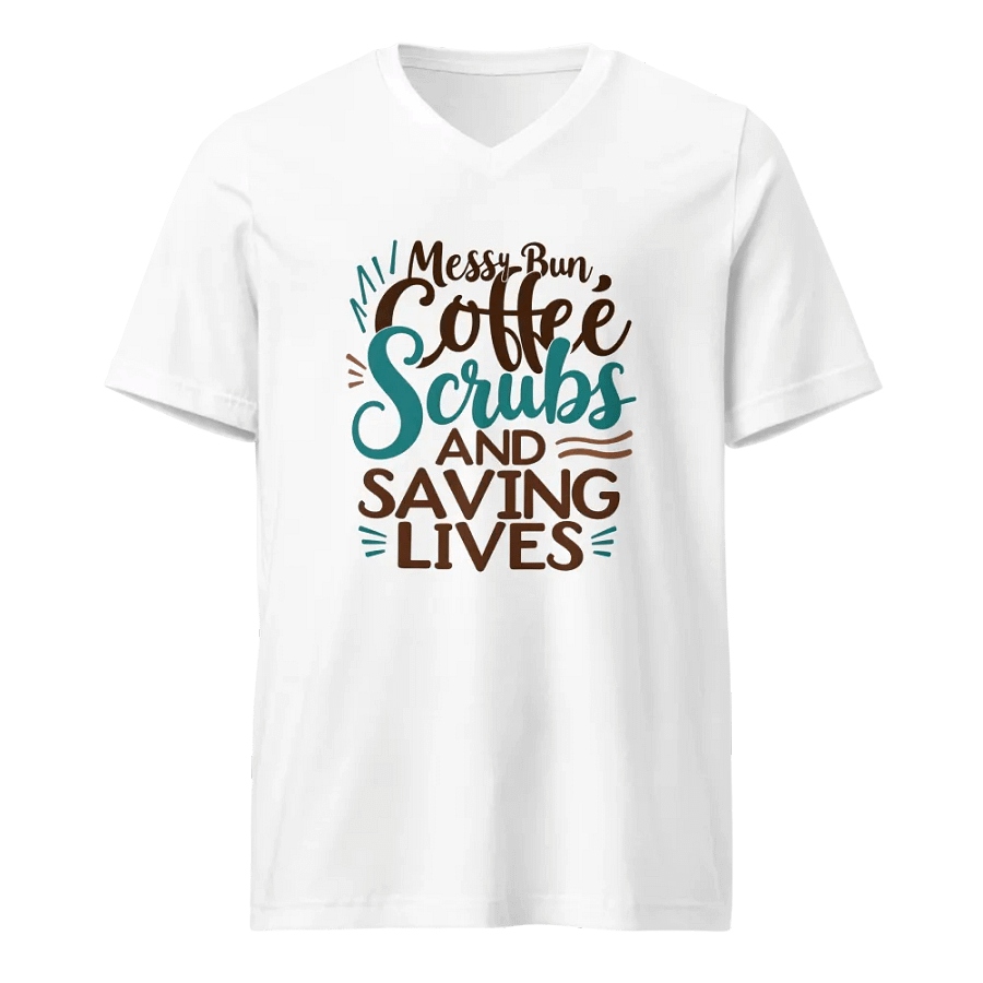Saving Lives V-Neck Tee product image (1)
