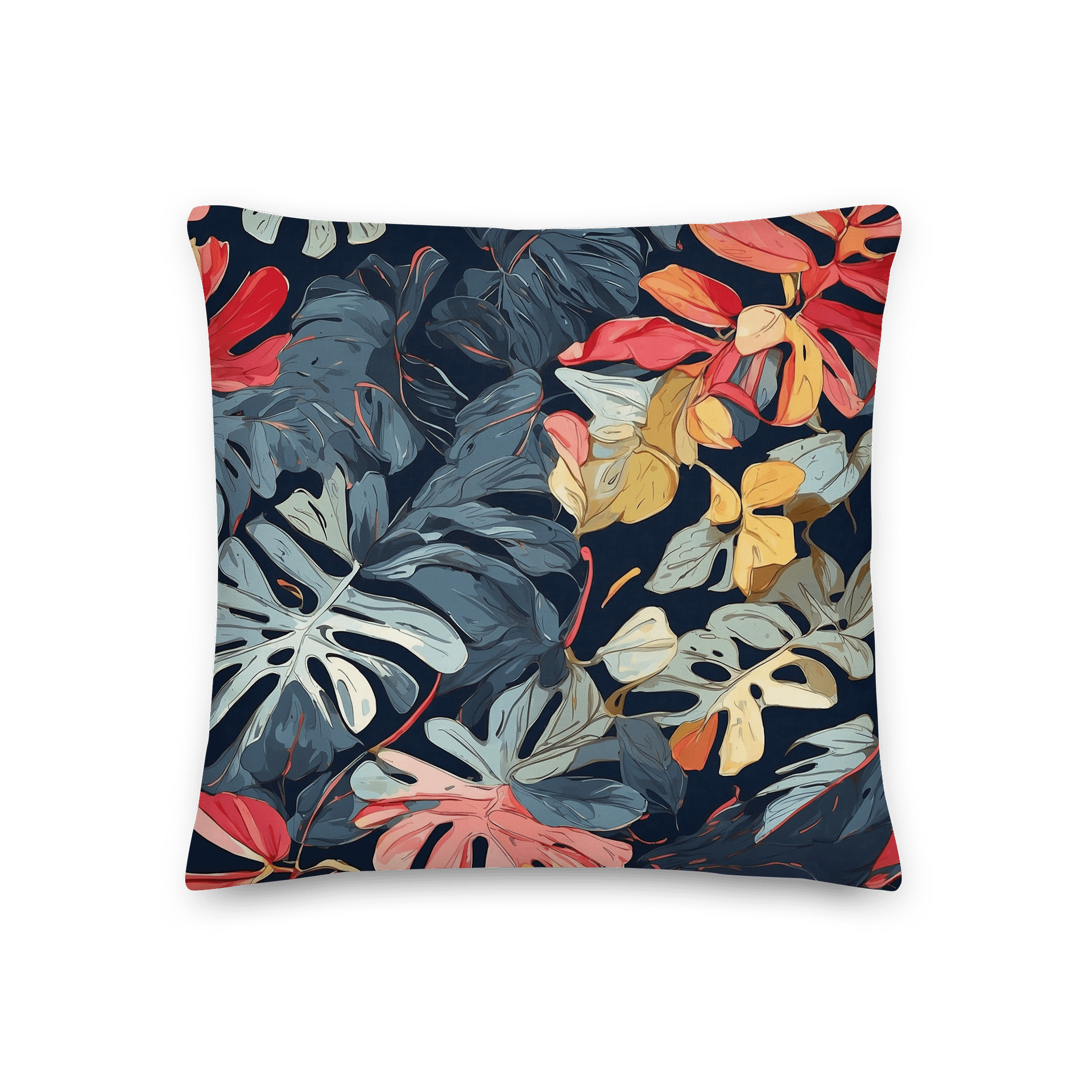 Tropical Leaves All-Over Pillow product image (2)