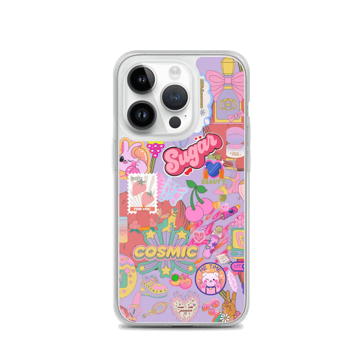 Whimsical Cosmic Collage iPhone® MagSafe® Case product image (3)