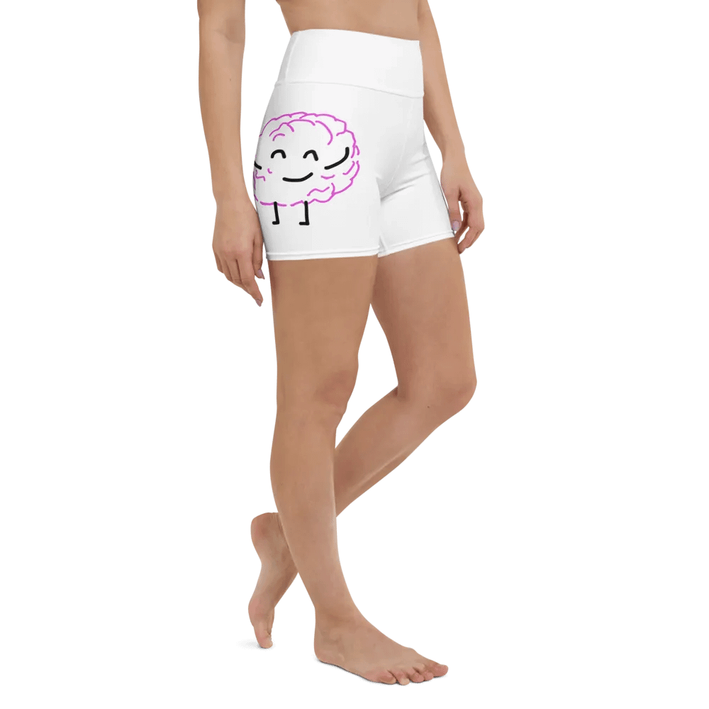 Brainy Brain Yoga Shorts product image (6)