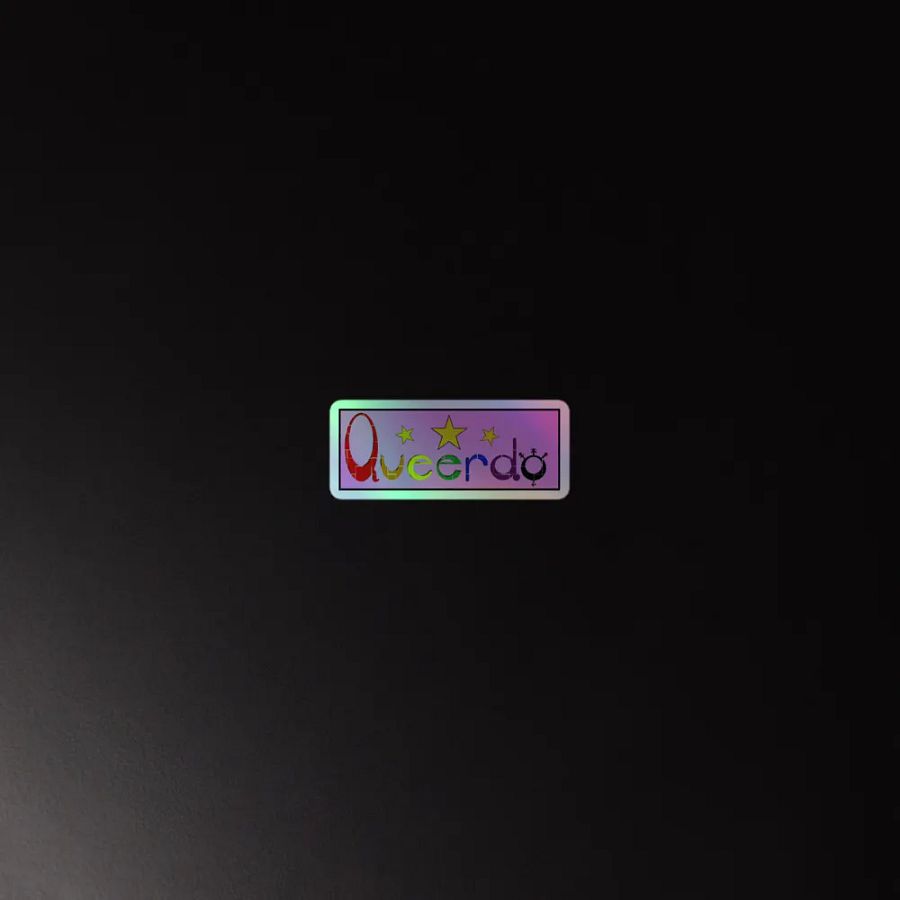 Queerdo Holo Sticker product image (4)
