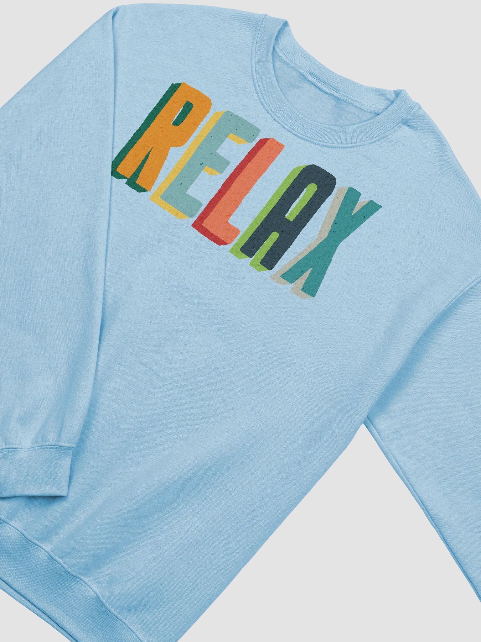 Relax graphic sweatshirt product image (19)