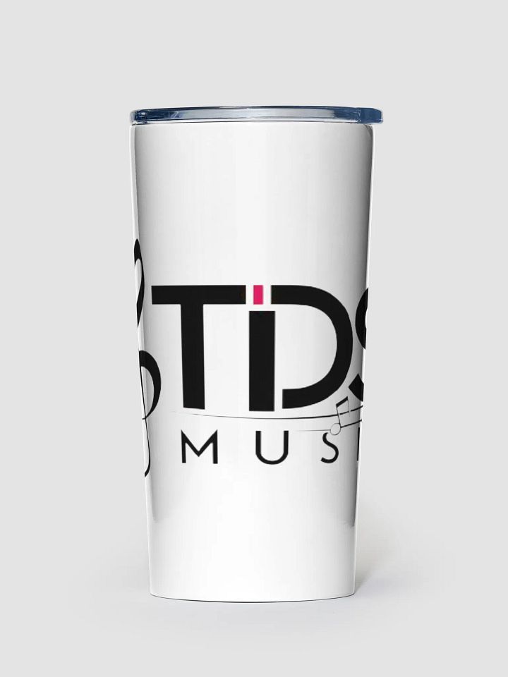 TDS Music White 20oz Stainless Steel Tumbler product image (1)