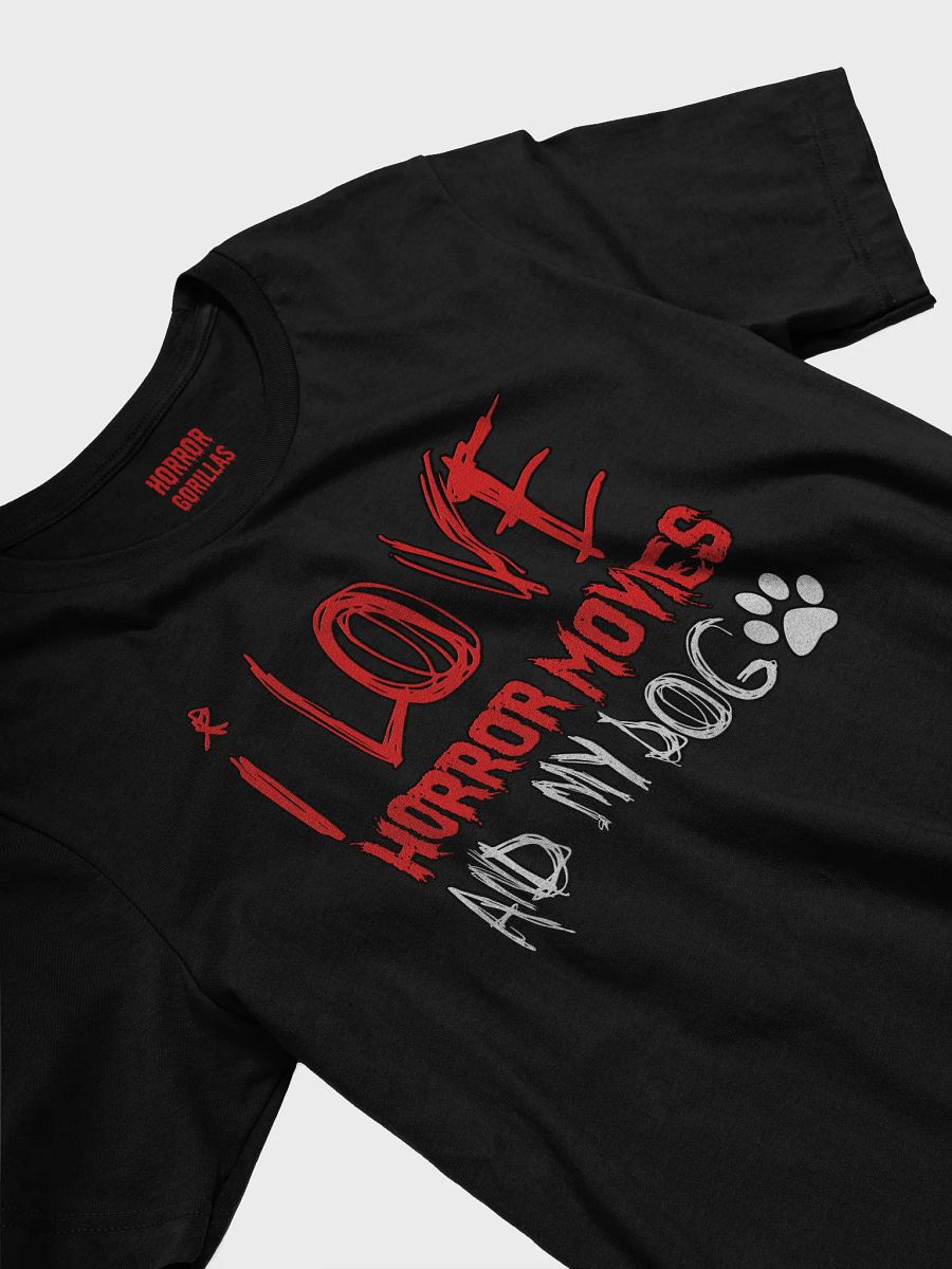I Love Horror Movies And My Dog T-Shirt product image (11)