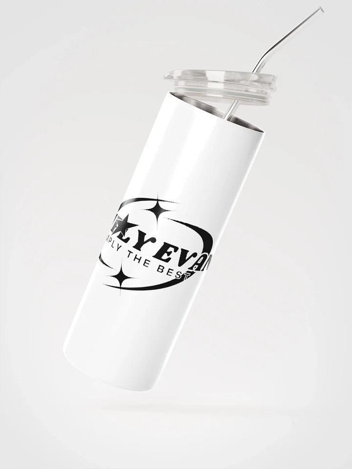 Eco-Friendly Stainless Steel Tumbler with Reusable Straw product image (2)