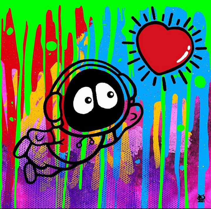 Hoodie Boy - Reach for Love (Limited Edition Print) product image (1)