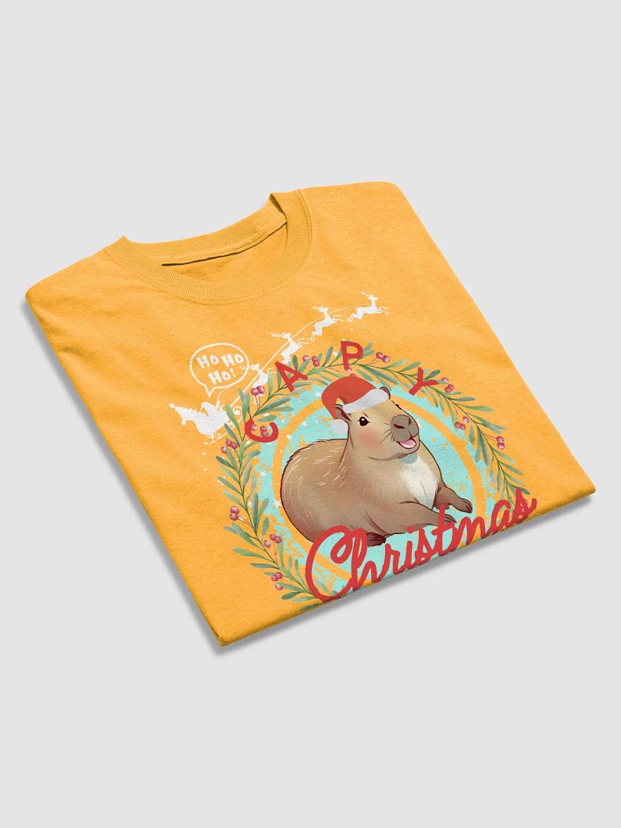 Cappy Christmas Capybara T-Shirt product image (33)