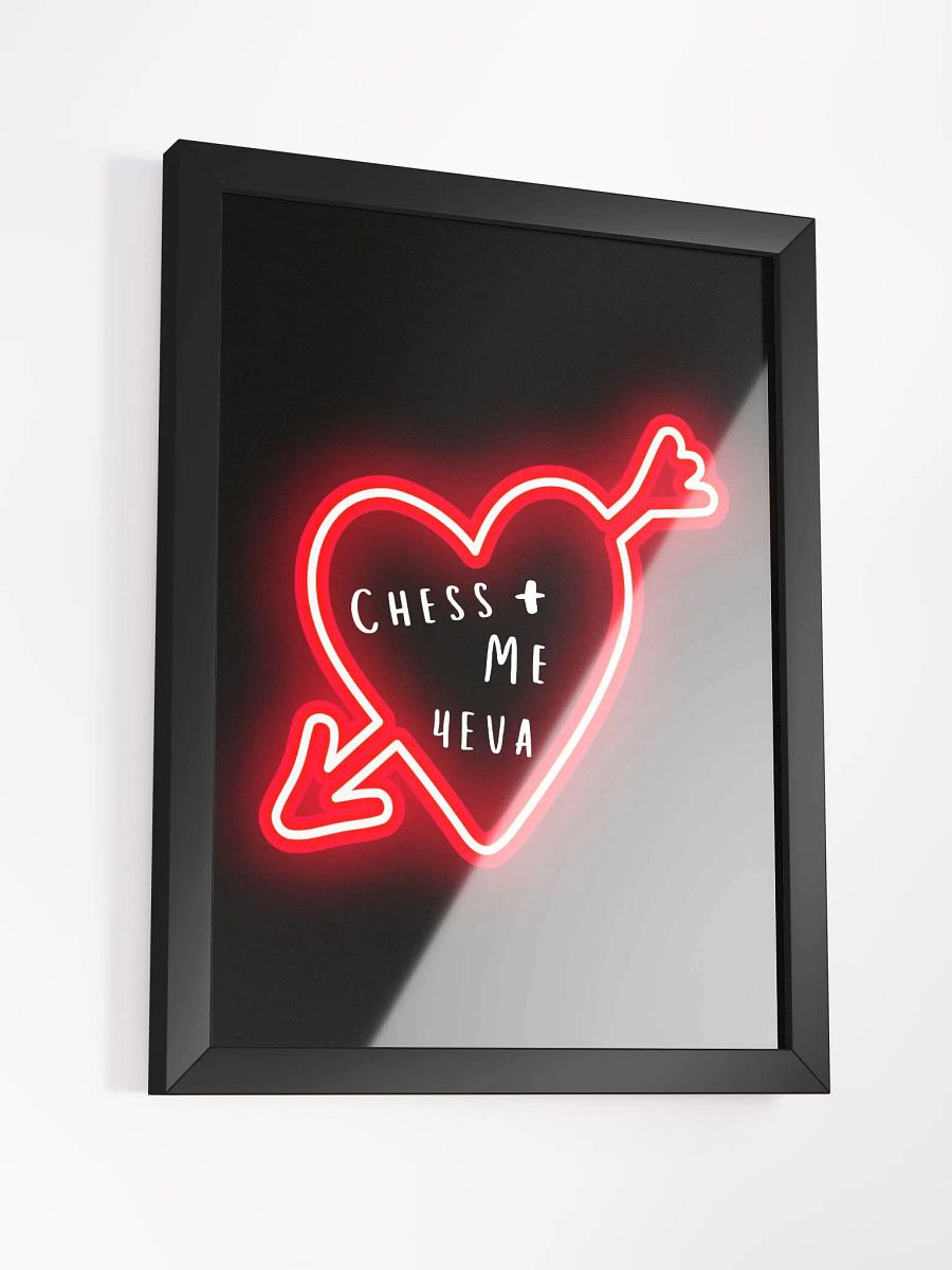 Love Chess Framed Print product image (6)