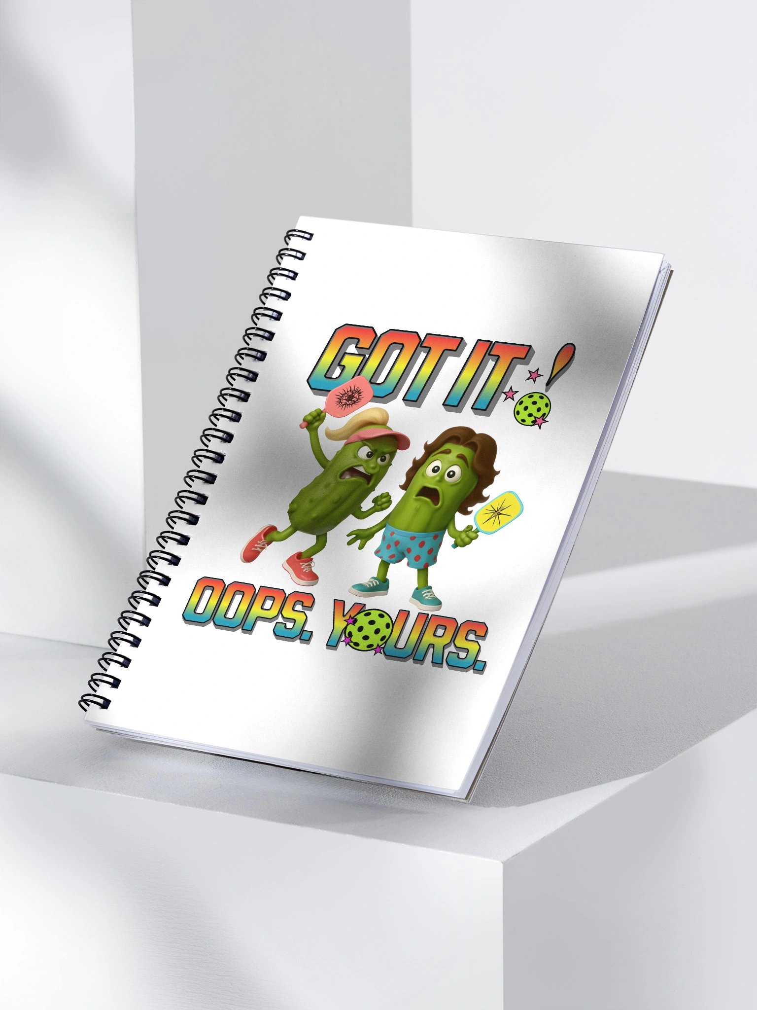 Got It Oops Yours Pickleball Pals Spiral Notebook product image (3)
