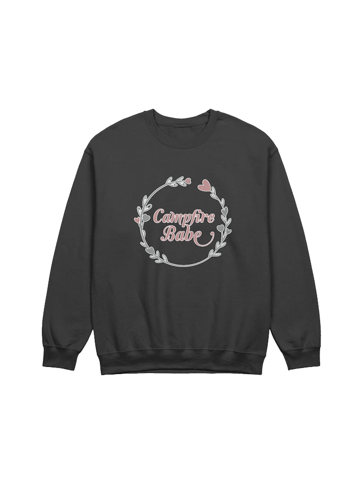 Campfire Babe Cozy Crewneck Sweatshirt product image (4)
