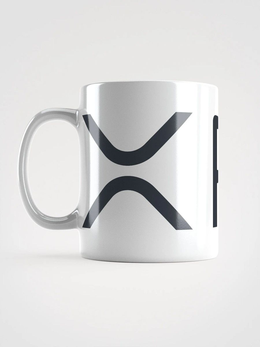 XRP Logo White Glossy Mug product image (3)