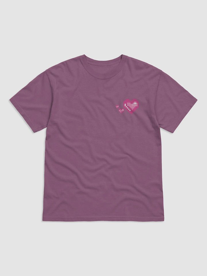 Pixelated Hearts Graphic T-Shirt product image (1)