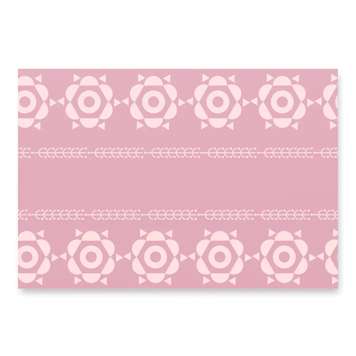 Floral Stripe Delight Wrapping Paper Set product image (2)