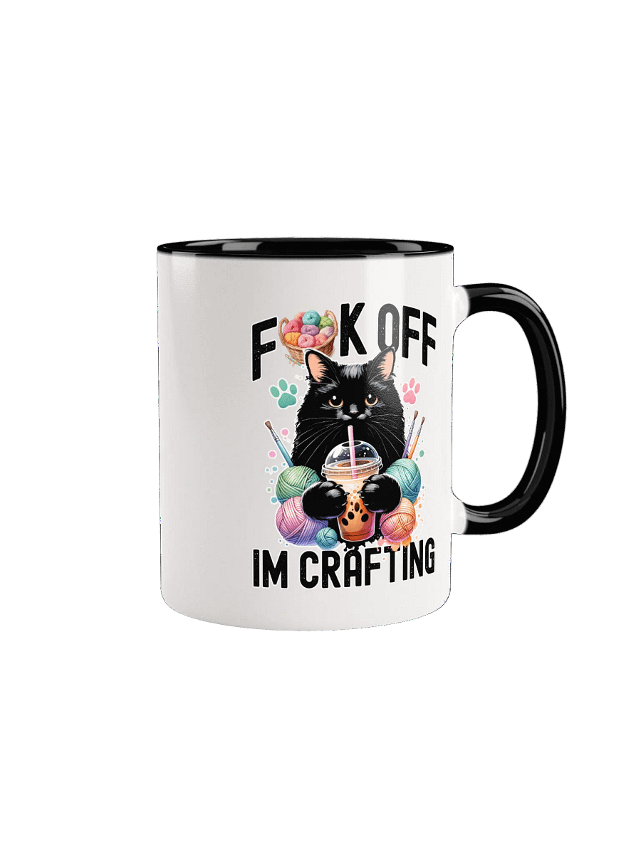 F-ck Off I'm Crafting Colored Mug product image (2)