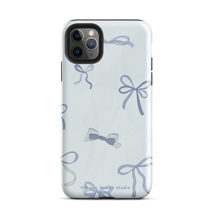 Blue Bows Delight iPhone® Tough Case product image (26)
