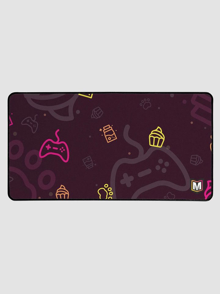 The 'Delicious Items' Desk Mat size L - Dark product image (1)