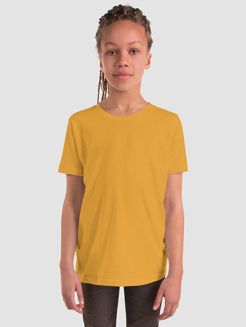 Photo showing Bella+Canvas Youth Short Sleeve T-Shirt