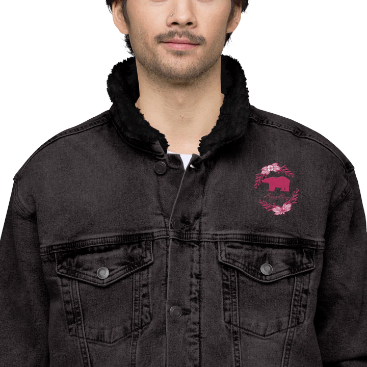 LizzyBear Unisex Sherpa Denim Jacket product image (1)