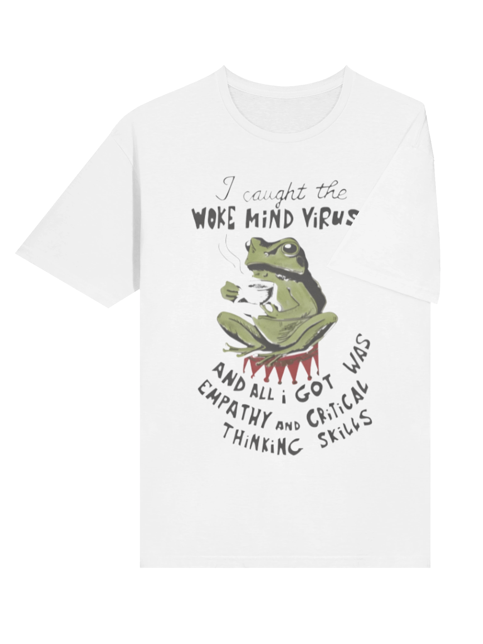 I Caught The Woke Mind Virus T-Shirt product image (4)