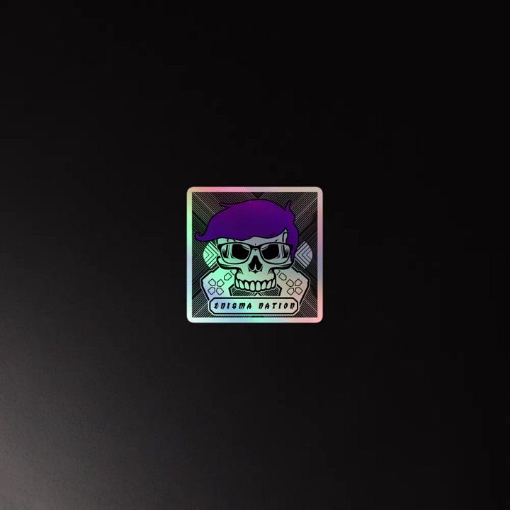 Enigma Nation Kiss-Cut Holographic Sticker Sheet product image (4)