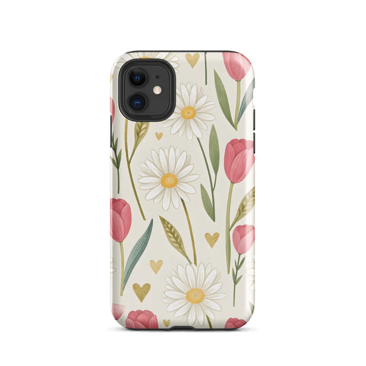 Daisy and Tulip Garden Tough iPhone® Case product image (24)