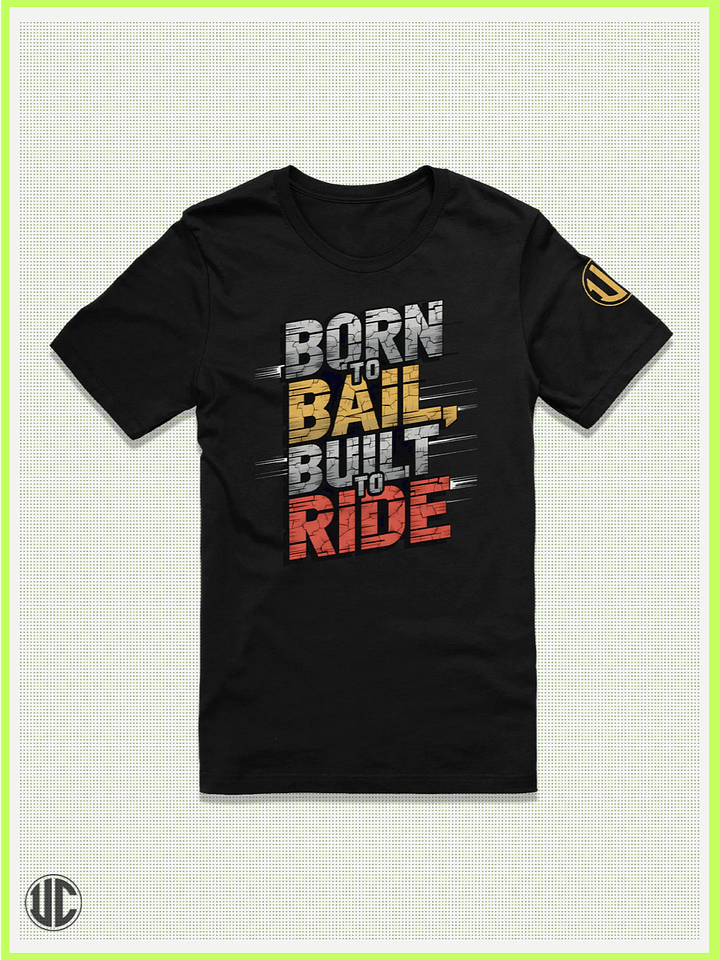 Born to Bail – Urban Skater Graphic T-Shirt product image (1)