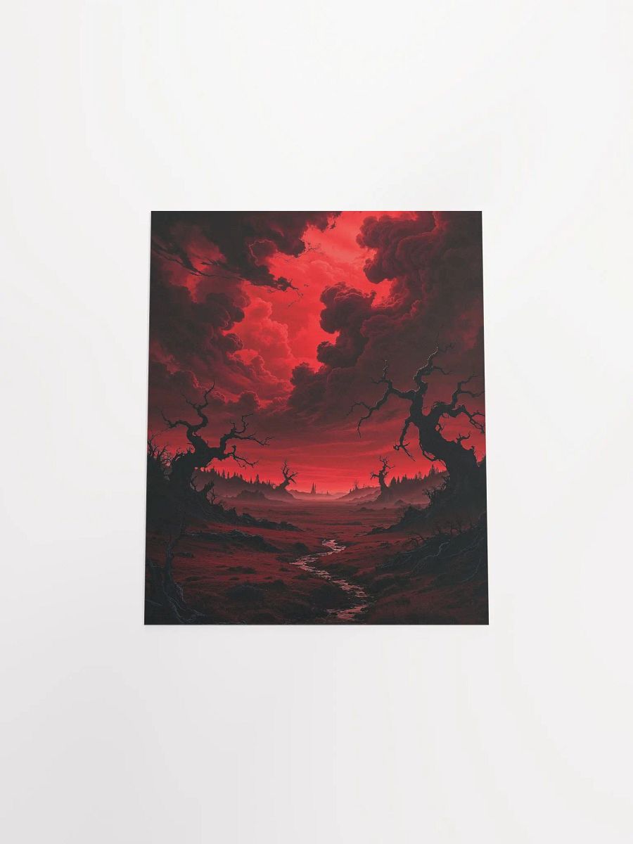 Crimson Apocalypse Matte Poster product image (46)