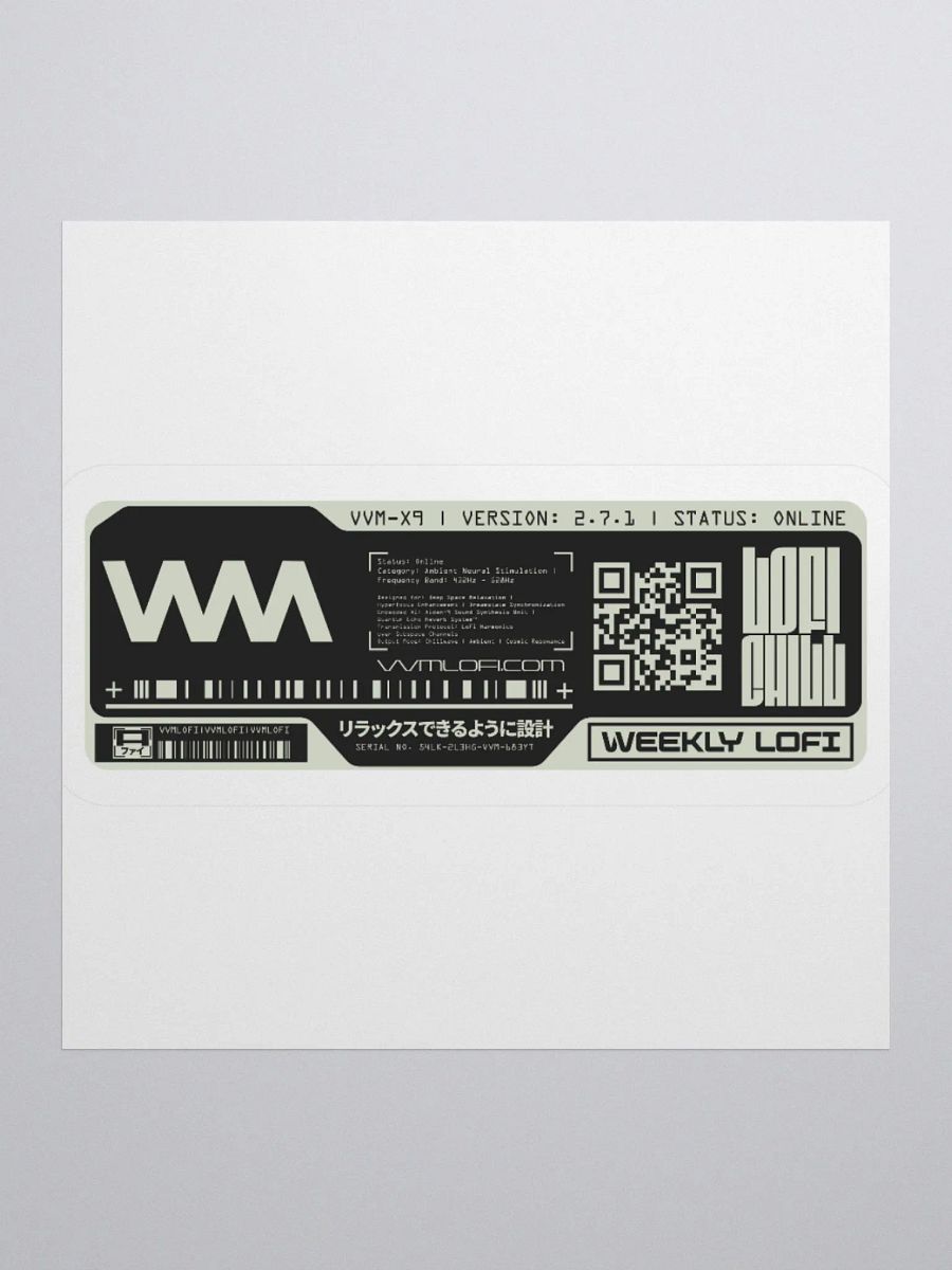 VVM CHIP Kiss Cut Sticker product image (2)